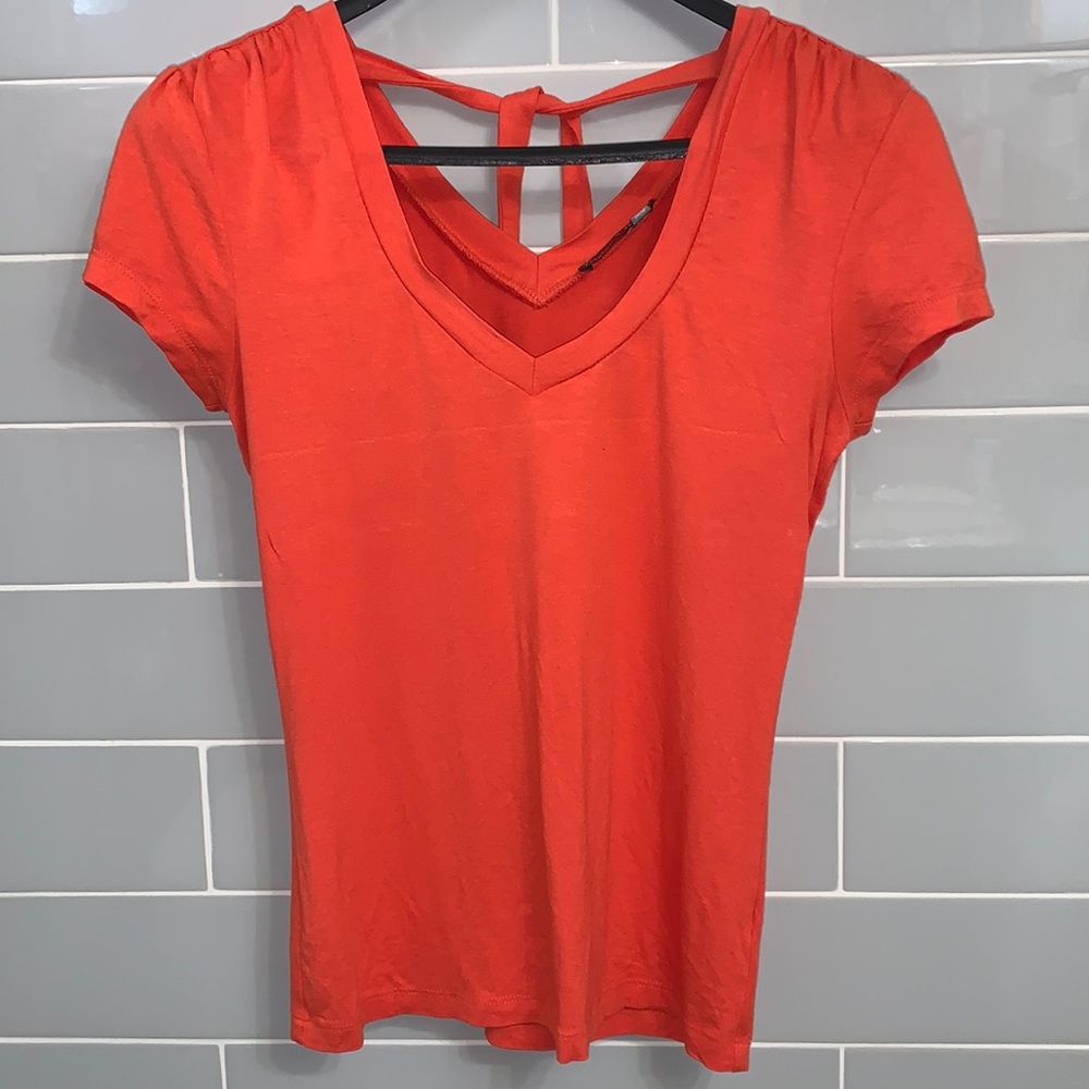 Tristan & AMERICA Tie Back Tee
